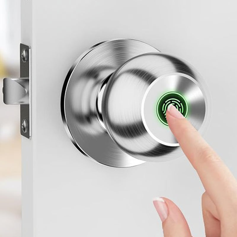 Bluetooth Door Lock Keyless Entry, Smart Fingerprint Lock for Secure Access