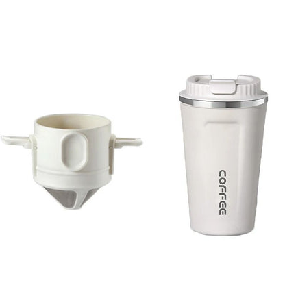304 Stainless Steel Portable Coffee Filter Dripper – Reusable Mug Coffee and Tea Holder