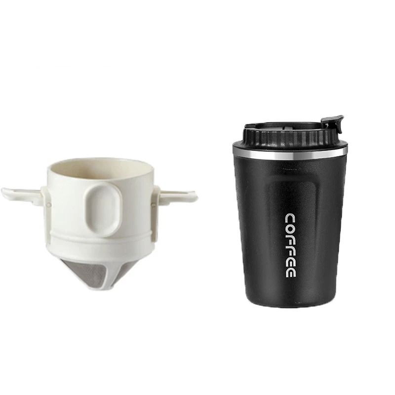 304 Stainless Steel Portable Coffee Filter Dripper – Reusable Mug Coffee and Tea Holder