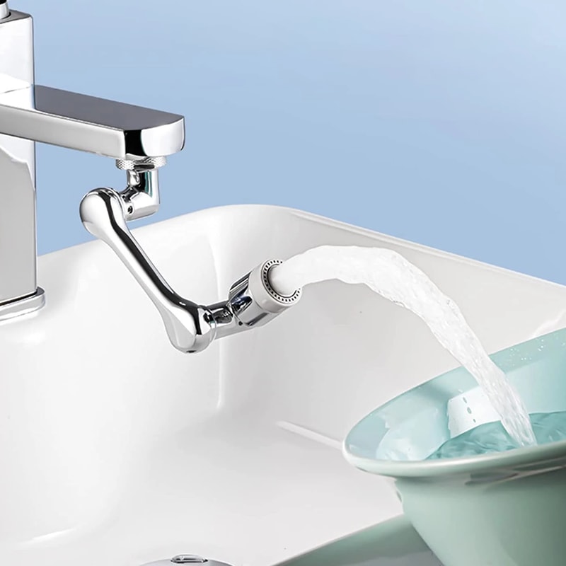 Dual Mode Rotating Splash Filter Faucet