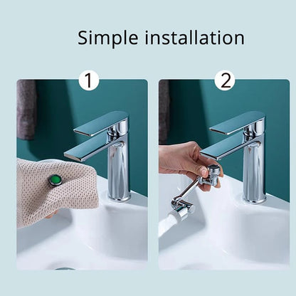 Dual Mode Rotating Splash Filter Faucet