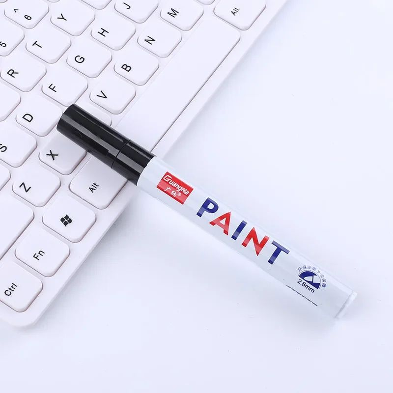Waterproof Tire Paint Pen Permanent Marker for Wheels, Treads & Auto Detailing