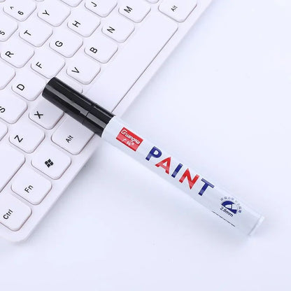 Waterproof Tire Paint Pen Permanent Marker for Wheels, Treads & Auto Detailing