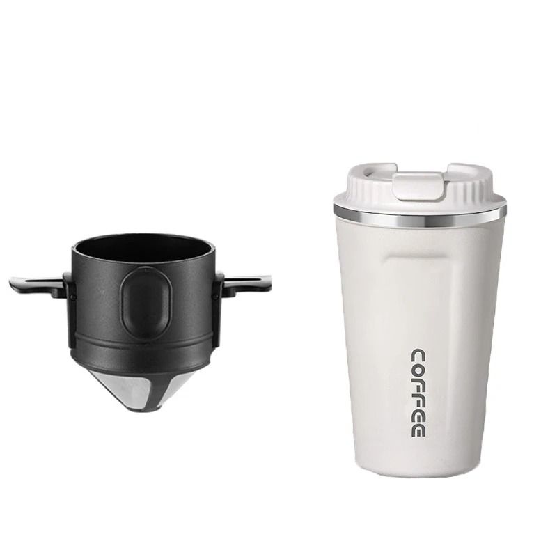 304 Stainless Steel Portable Coffee Filter Dripper – Reusable Mug Coffee and Tea Holder