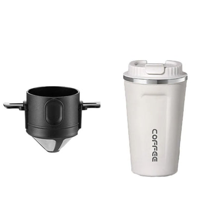 304 Stainless Steel Portable Coffee Filter Dripper – Reusable Mug Coffee and Tea Holder