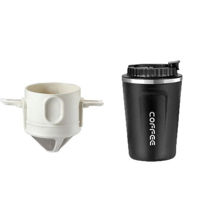 304 Stainless Steel Portable Coffee Filter Dripper – Reusable Mug Coffee and Tea Holder