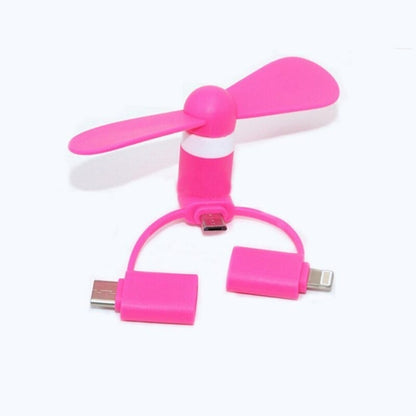 Portable USB Phone Fan Attachment for iPhone & Android – Silent Mini Cell Phone Fan
