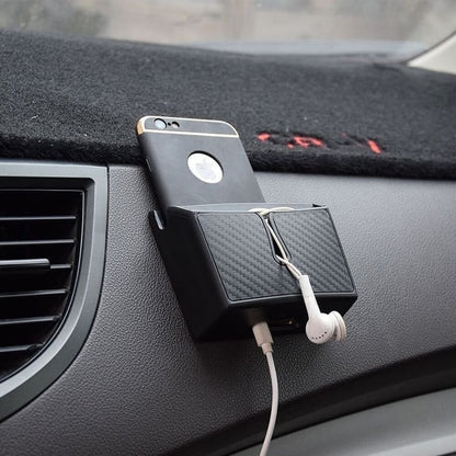 Self-Adhesive Car Phone Storage Box