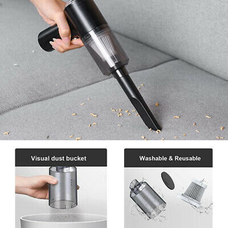 Portable Cordless Car Vacuum Cleaner