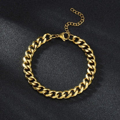 Cuban Link Chain Bracelet For Men