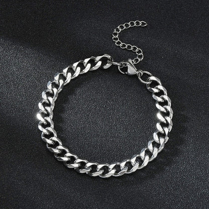 Cuban Link Chain Bracelet For Men