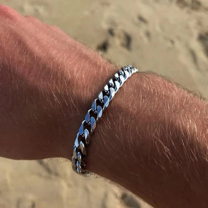 Cuban Link Chain Bracelet For Men